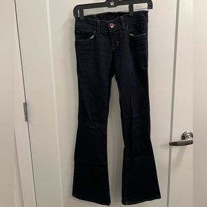J Brand dark denim flare jeans size 24
